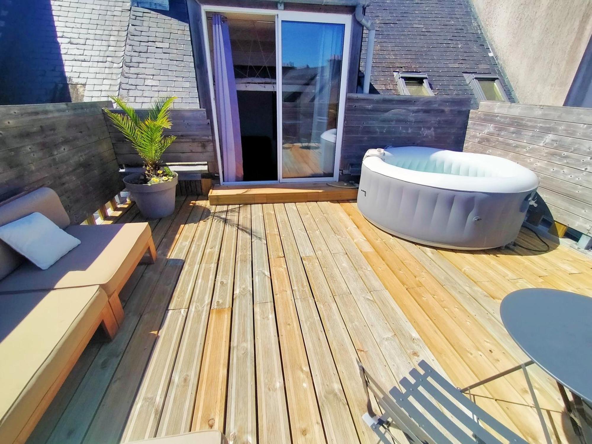 Ferienwohnung Au Bonheur Des Voyageurs Concarneau Exterior foto