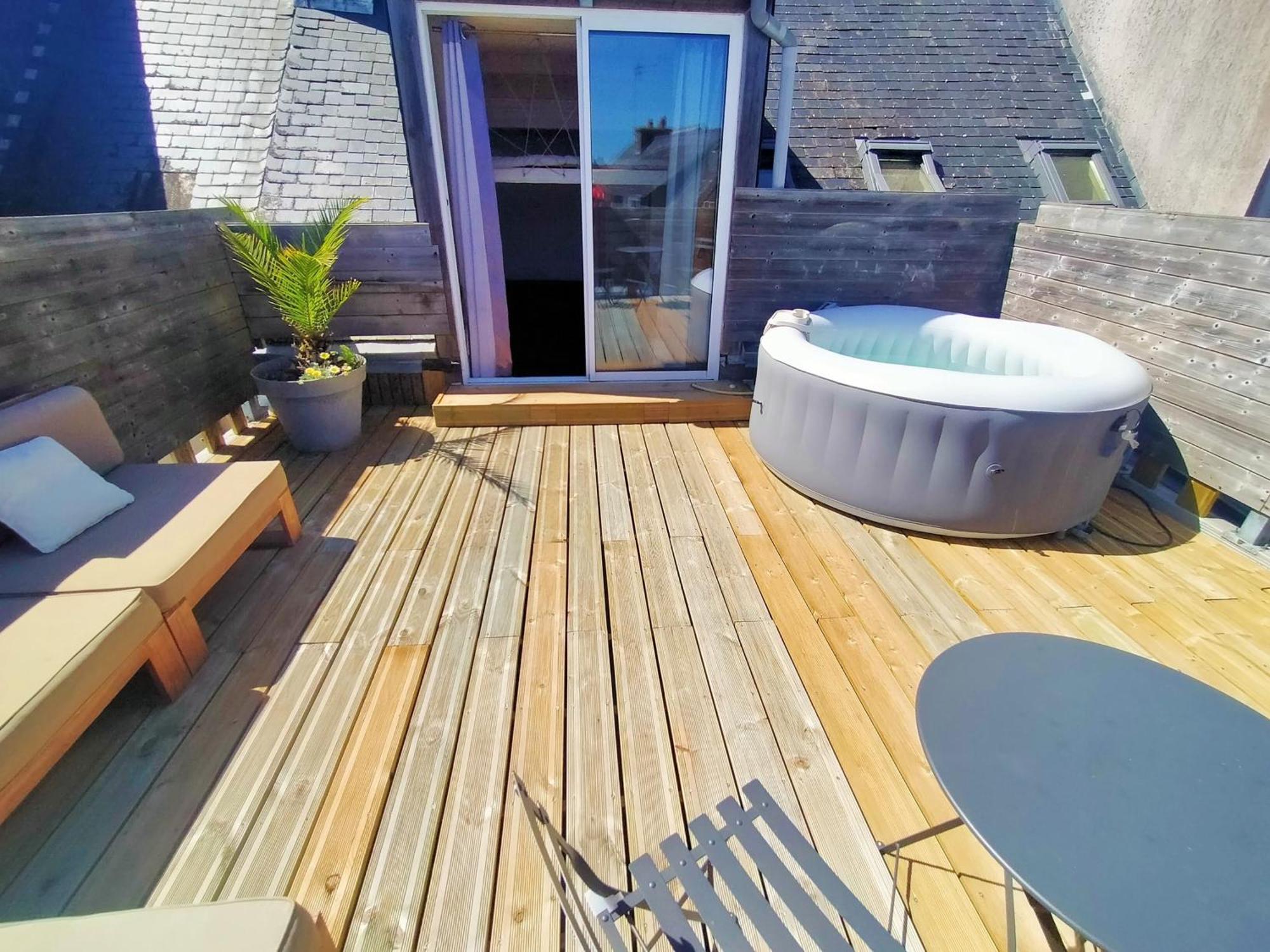 Ferienwohnung Au Bonheur Des Voyageurs Concarneau Exterior foto